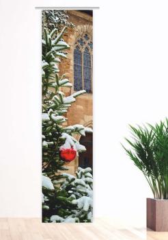 Weihnachten in der Kirche, Flächenvorhang Einzel